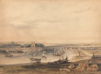 Widok na Rochester, miasto i port
