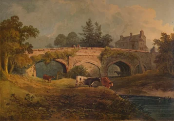 Most Eltham, Kent, XIX w., 1935