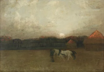 Ściernisko, ok. 1909 (olej na płótnie)