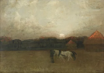 Pole ścierniska, c. 1909.