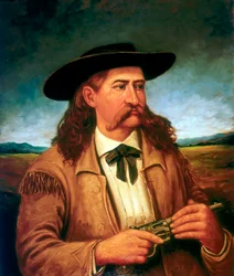 James Butler „Wild Bill” Hickock 1837-1876, amerykański zwiadowca i prawnik, 1874
