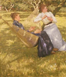 W sadzie, 1893