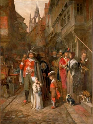 Zaginione dziecko, c.1870