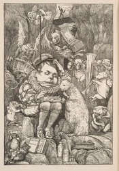 Bóbr przyniósł papier, tekę i długopisy”, wyd. 1876.