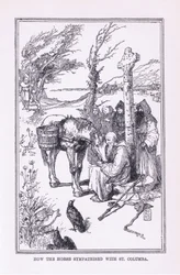 Jak koń sympatyzował ze św. Kolumbą, 1912 r.