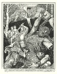 Ilustracja do książki "The Pilgrim