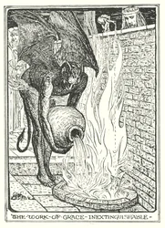 Ilustracja do książki "The Pilgrim