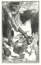 Ilustracja do książki "The Pilgrim