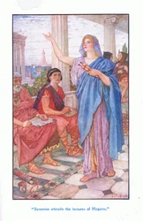 Synesius uczęszcza na wykłady Hypatii, 1912