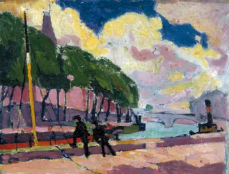 Nad brzegiem Sekwany, 1909-1912.