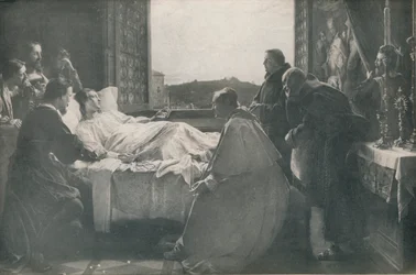 „Ostatnie chwile Rafaela”, 1866, 1917