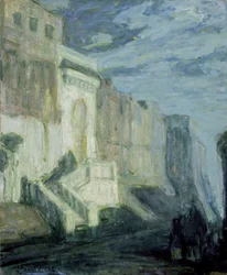 Światło księżyca: Mury Tangeru, ok. 1913-14