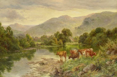 Church Pool, Bettws-y-coed (olej)