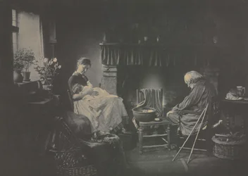 Świt i zachód słońca, 1885.