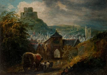 Glastonbury, Somerset (olej na pokładzie)