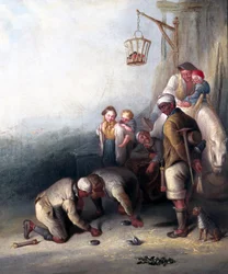 Sporny strzał, c.1836