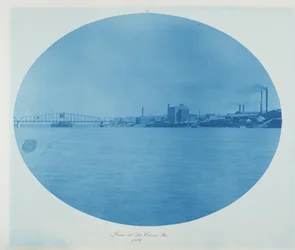 Levee w La Crosse, Wis., 1891 (zdjęcie)