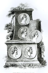 Portrety cesarzy rzymskich z „Historii schyłku i upadku Cesarstwa Rzymskiego” Edwarda Gibbona, t. 2, 1808