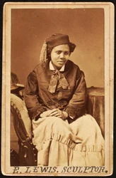 Carte de visite Edmonii Lewis, c.1870
