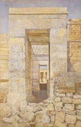 Wejście Wschodnie, Pokój Tyberiusza, Świątynia Izydy, Philae, 1905.