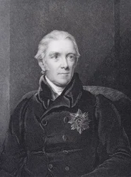 Sir Henry Halford, grawerowane przez Johna Cochrana (fl.1821-65)