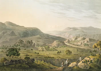 Przełęcz Atbara w Abisynii, rytował Daniel Havell (1785-1826), 1809