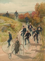 Kolarstwo, ok.1887