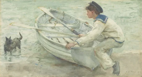 Przygotowanie do startu, 1903