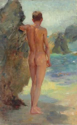 Kąpiący się, 1912
