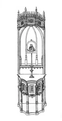 Ołtarz, XV w., 1843 r.