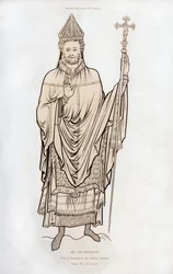 Arcybiskup, koniec XII wieku, 1843.