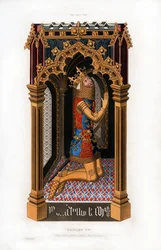 Edward III, ok. 1355, 1843 r.