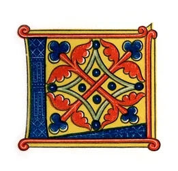 Pierwsza litera L, 1843.