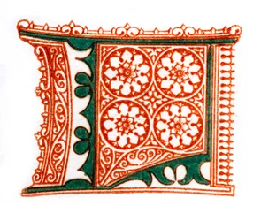Pierwsza litera L, 1843.