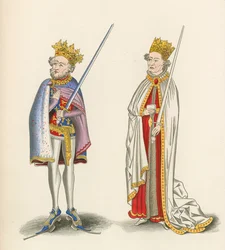 Król Jan i król Henryk I, ok. 1440