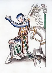 Rycerz, koniec XII wieku, 1843.