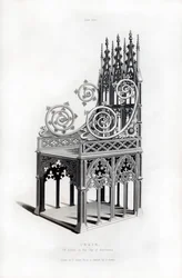 Tron z litego srebra, 1397, 1843.