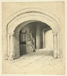 Archway prowadzący do Grammar School, Bristol