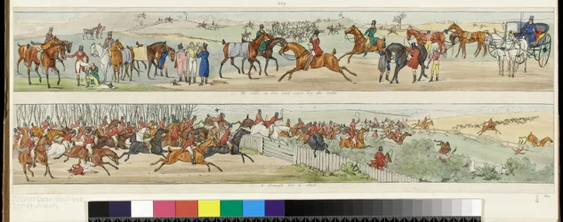 9. Moja dusza płonie i jest chętna na pole! 10. Walka na początek. Polowanie do Melton Mowbray, 1822
