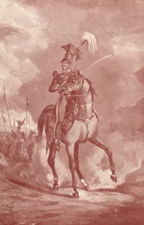 Oficer, 9. Ułanów, ok. 1825 1909