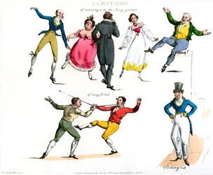 Objawy bycia rozbawionym, 1822.