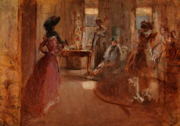 Przyjęcie rodzinne, ok. 1892