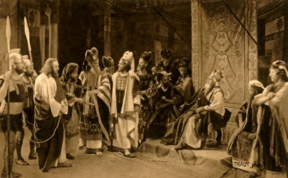 Jezus przed Herodem, 1922.