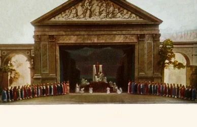 Kult Krzyża z chórem, 1922.