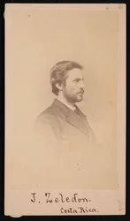 Portret Jose Castulo Zeledona 1846-1923, 1868.