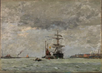 Wejście do portu, 1890.
