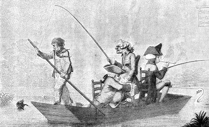 Cierpliwość w łódce, 1792.
