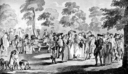Park św. Jakuba, 1783.