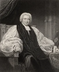 Biskup Henry Ryder, rycina autorstwa T. Woolnotha, z "The National Portrait Gallery, tom I", opublikowana ok. 1820 r.