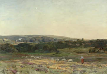 Wieczorny zmierzch, Studland, Dorset, 1904